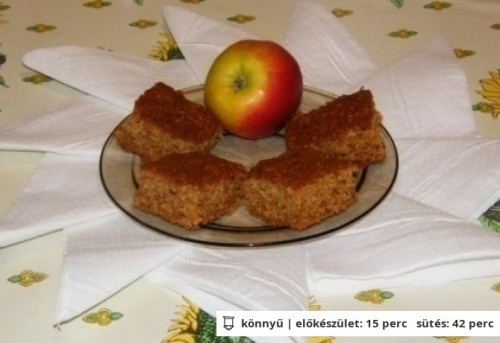 Bögrés Villámgyors almás süti